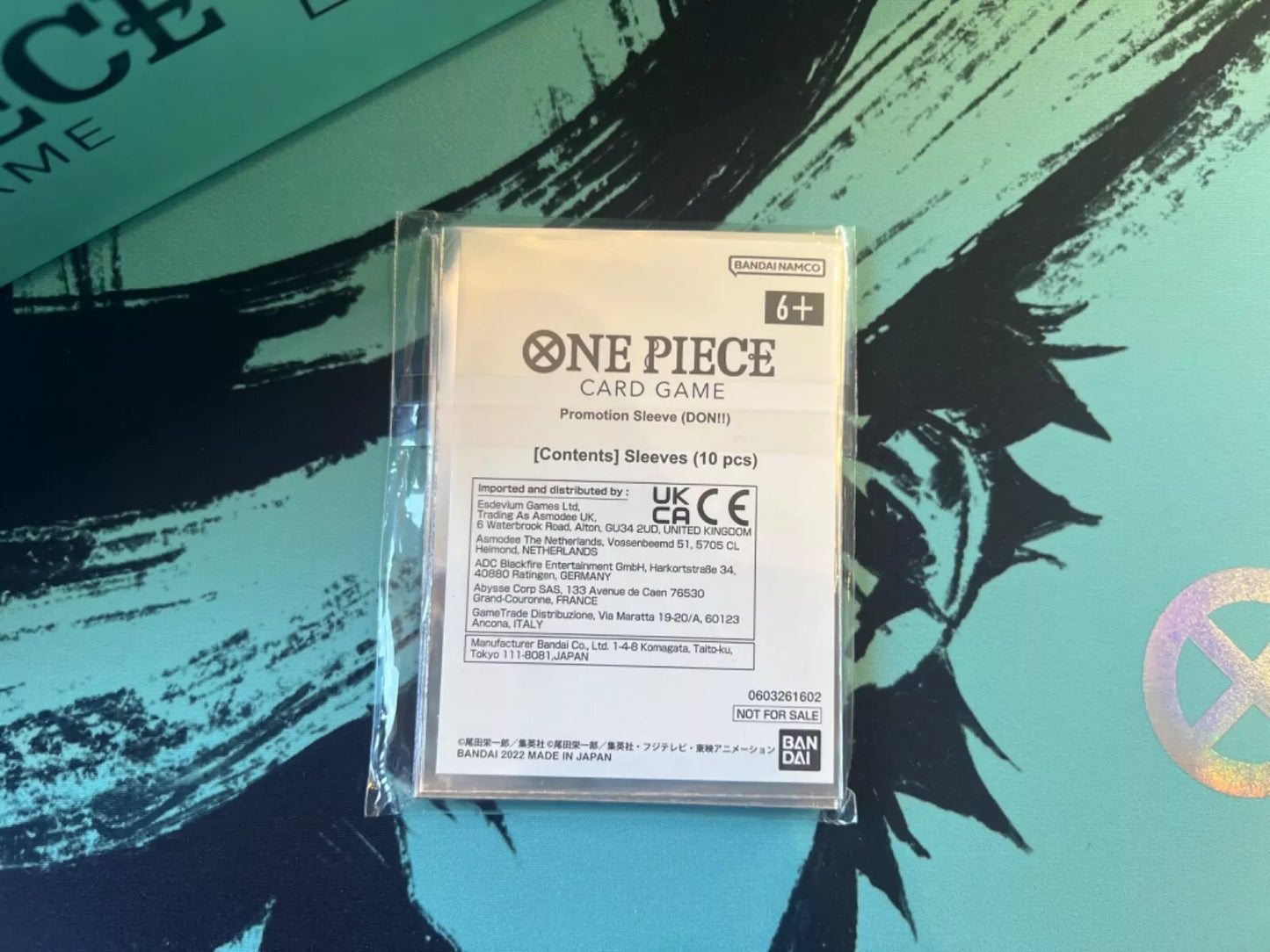 One Piece Promo Don!!! Sleeves Don!!! (10 Sleeves)