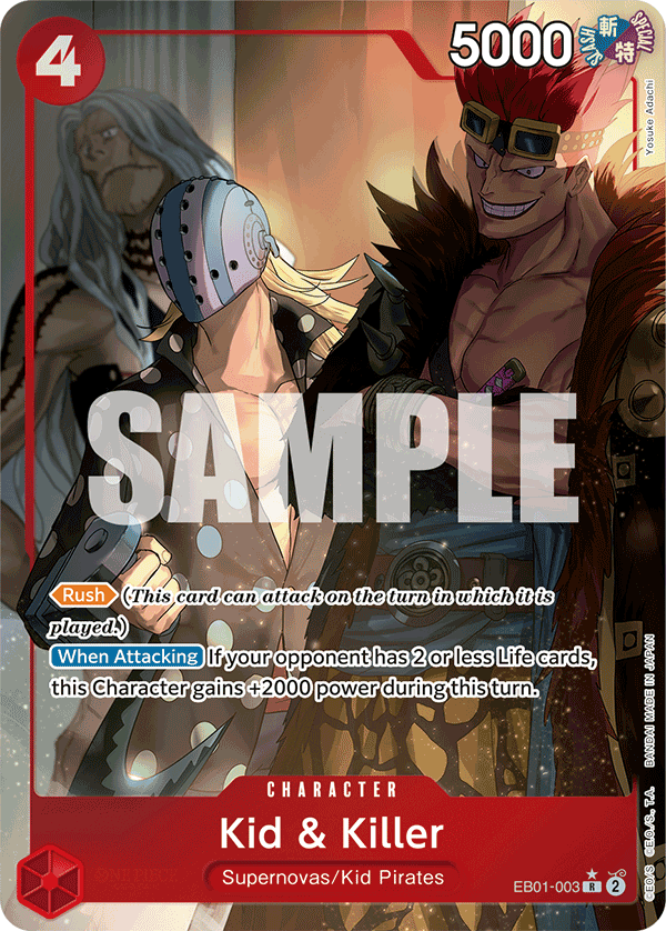 EB01-003 R Kid & Killer AA