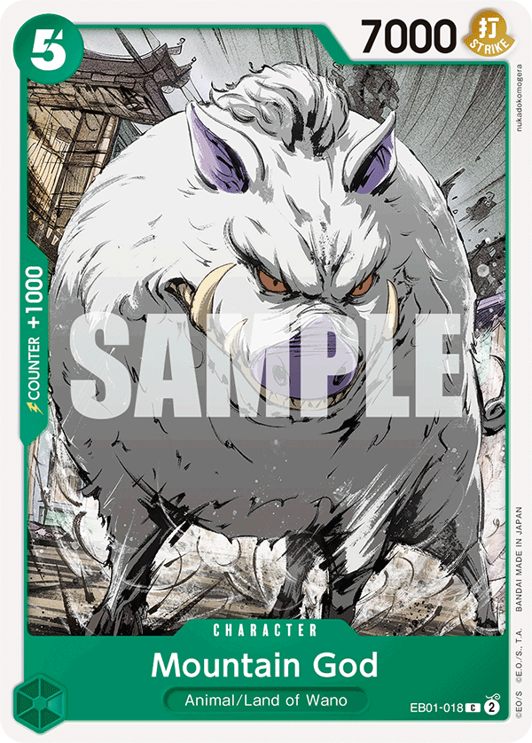 EB01-018 C Mountain God