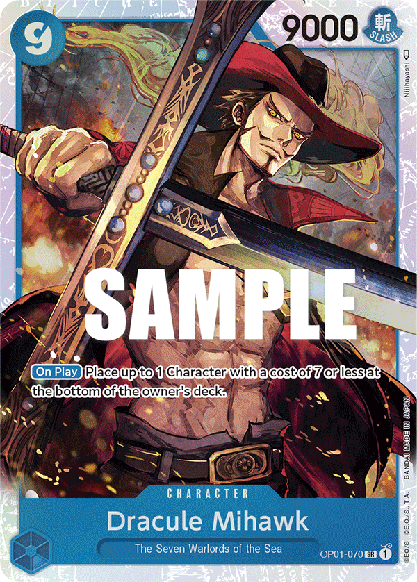 OP01-070 SR Dracule Mihawk