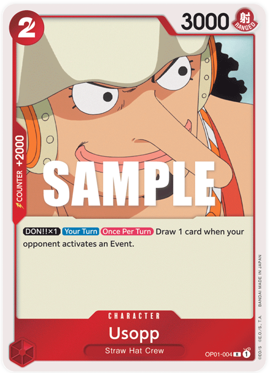 OP01-004 R Usopp