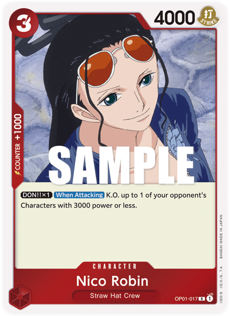 OP01-017 R Nico Robin