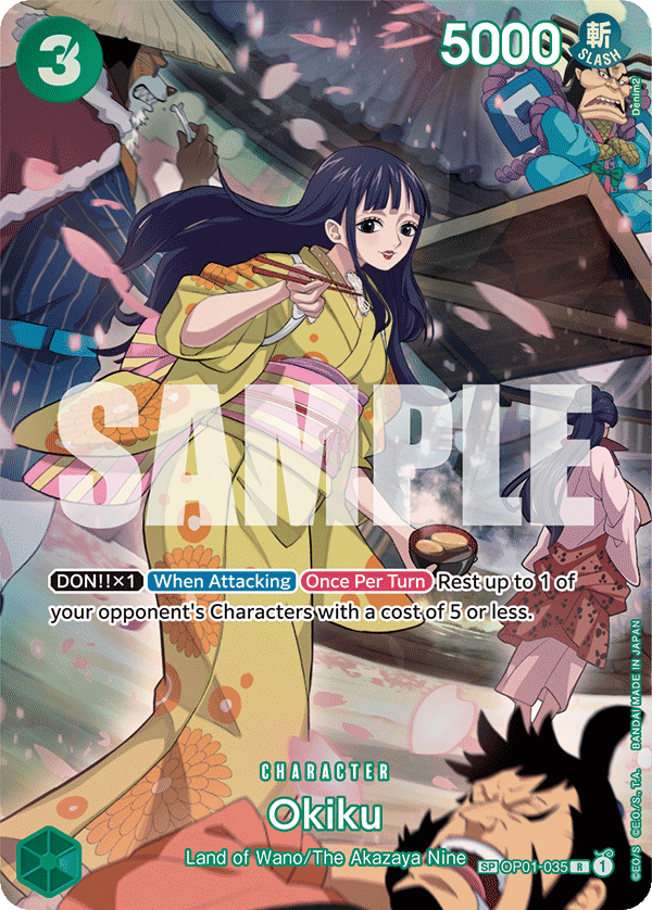 OP01-035 SP Okiku