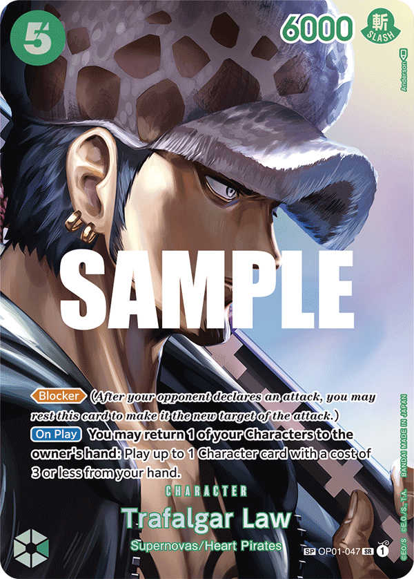OP01-047 SP Trafalgar Law