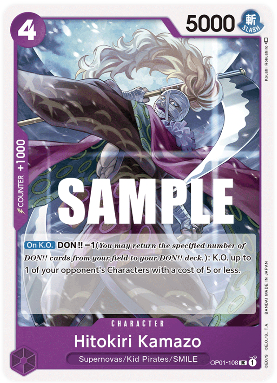 OP01-108 UC Hitokiri Kamazo
