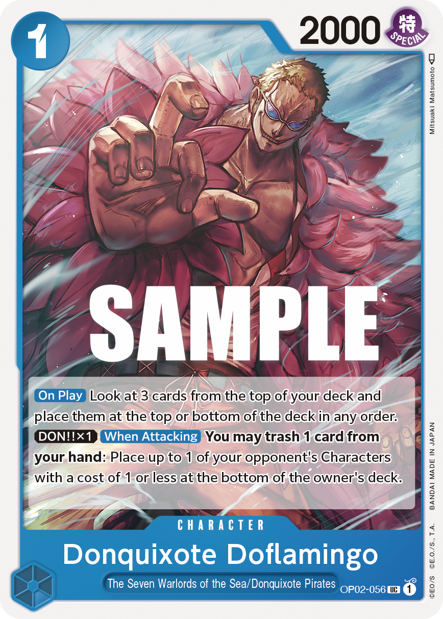 OP02-056 UC Donquixote Doflamingo
