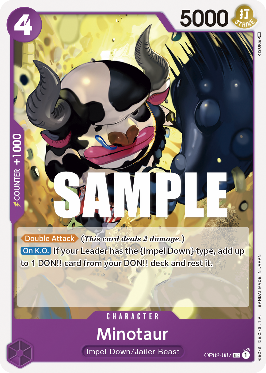 OP02-087 UC Minotaur