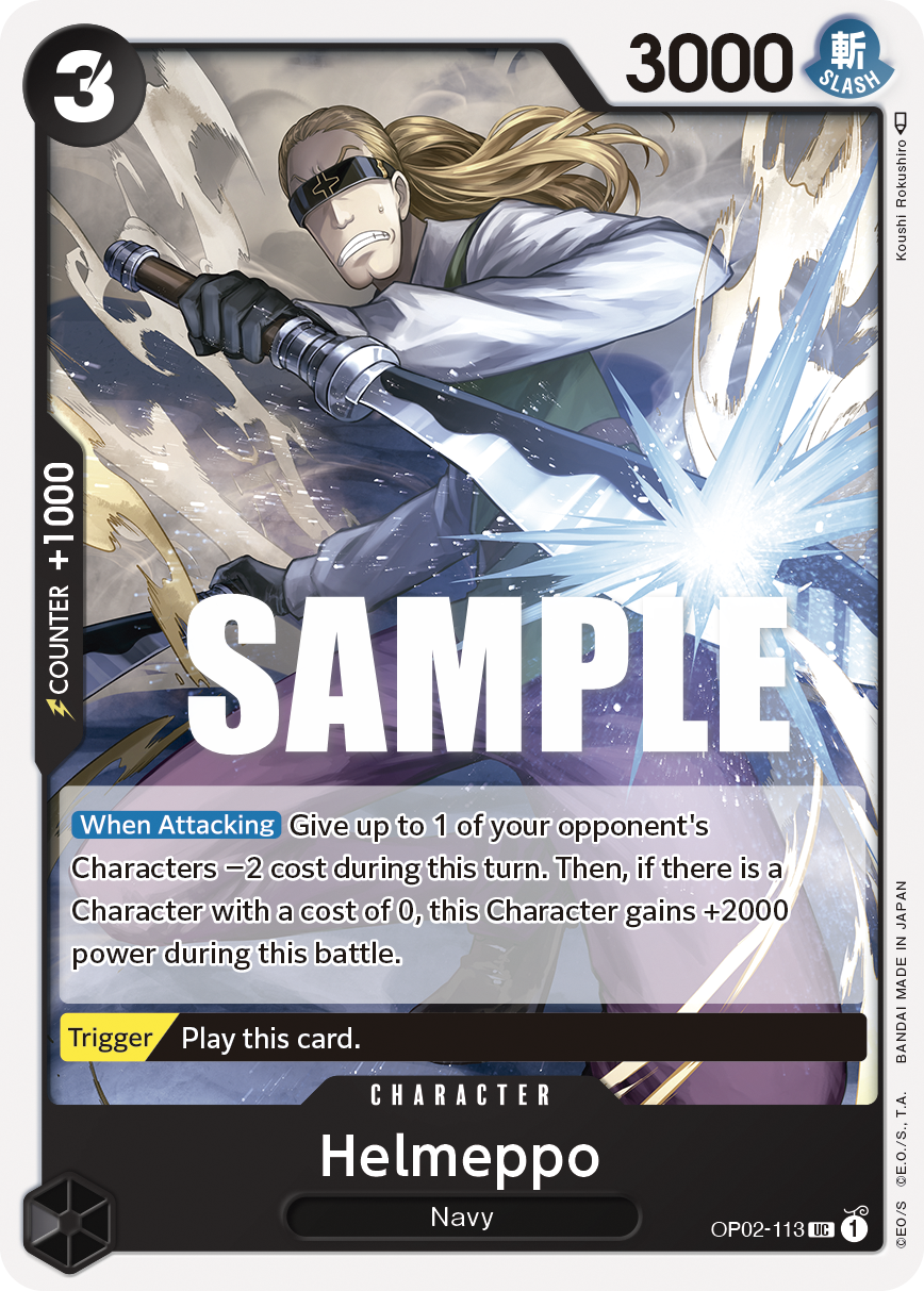 OP02-113 UC Helmeppo