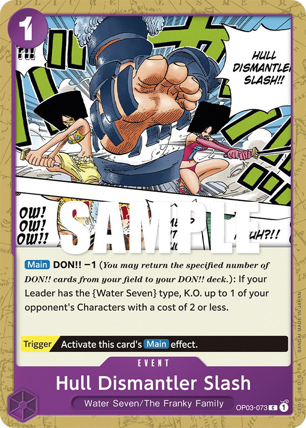 OP03-073 C Hull Dismantler Slash