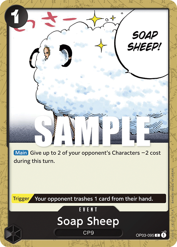 OP03-095 C Soap Sheep