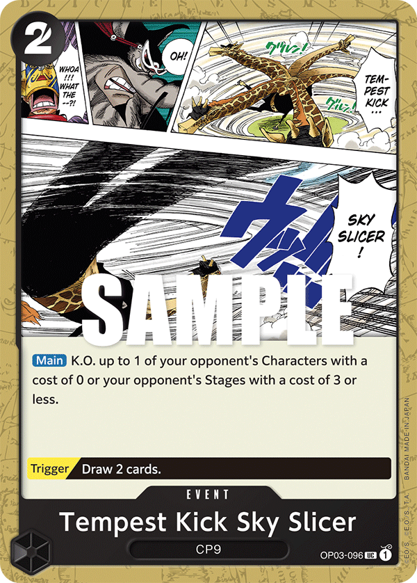 OP03-096 UC Tempest Kick Sky Slicer