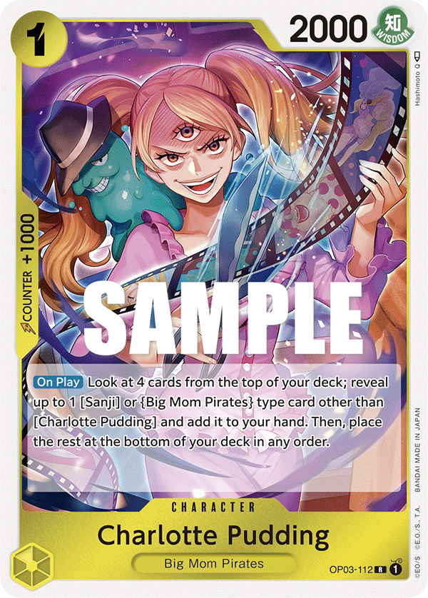 OP03-112 R Charlotte Pudding