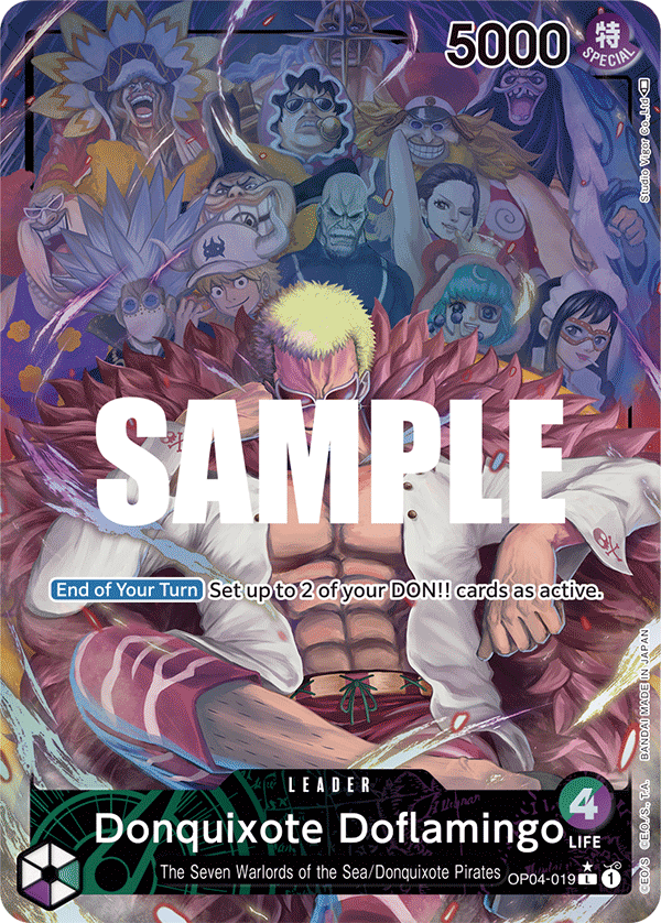 OP04-019 L Donquixote Doflamingo AA