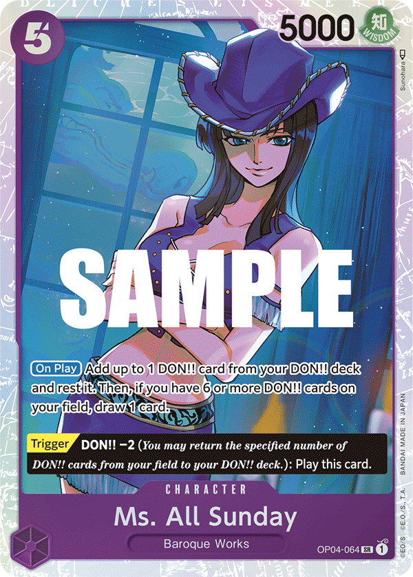 OP04-064 SR Ms. All Sunday