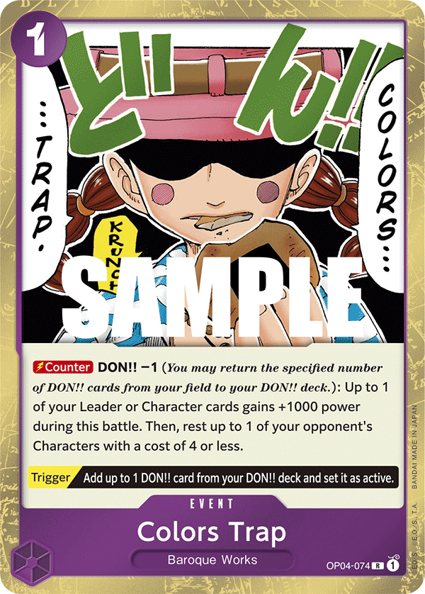 OP04-074 R Colors Trap
