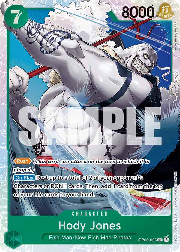 OP06-035 SR Hody Jones