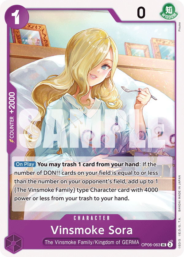 OP06-063 UC Vinsmoke Sora