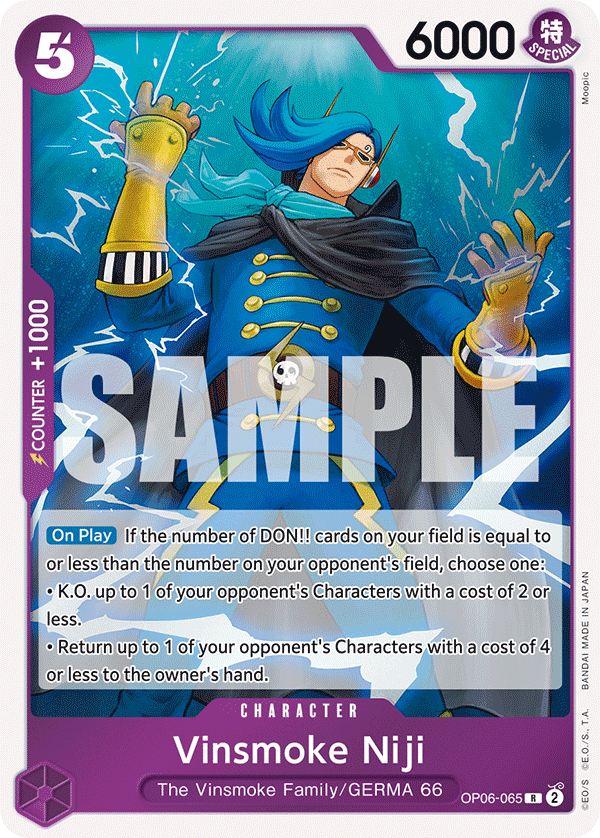 OP06-065 R Vinsmoke Niji