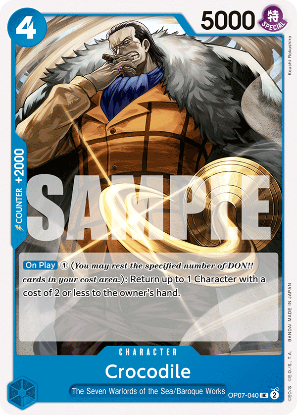 OP07-040 UC Crocodile