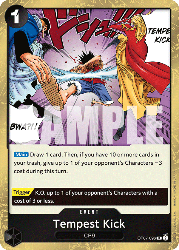 OP07-096 R Tempest Kick