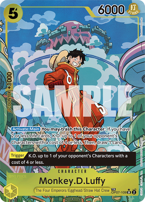 OP07-109 SP Monkey.D.Luffy