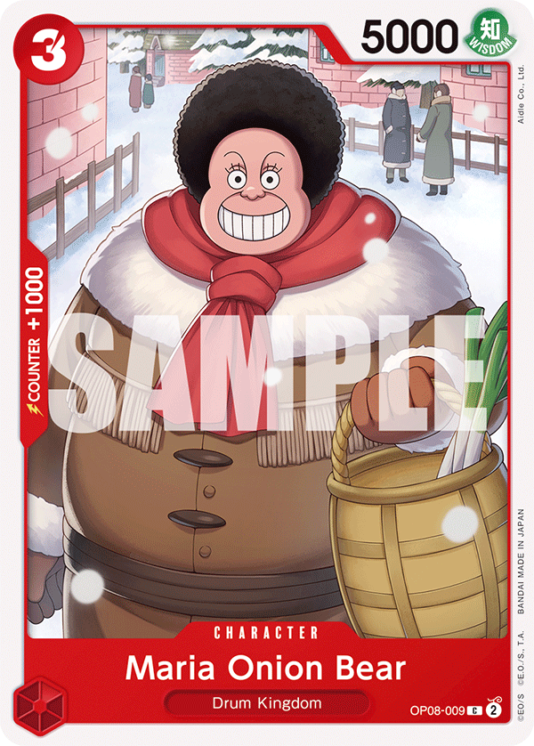OP08-009 C Maria Onion Bear