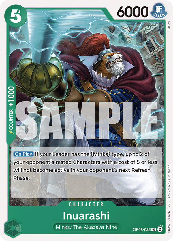 OP08-022 UC Inuarashi