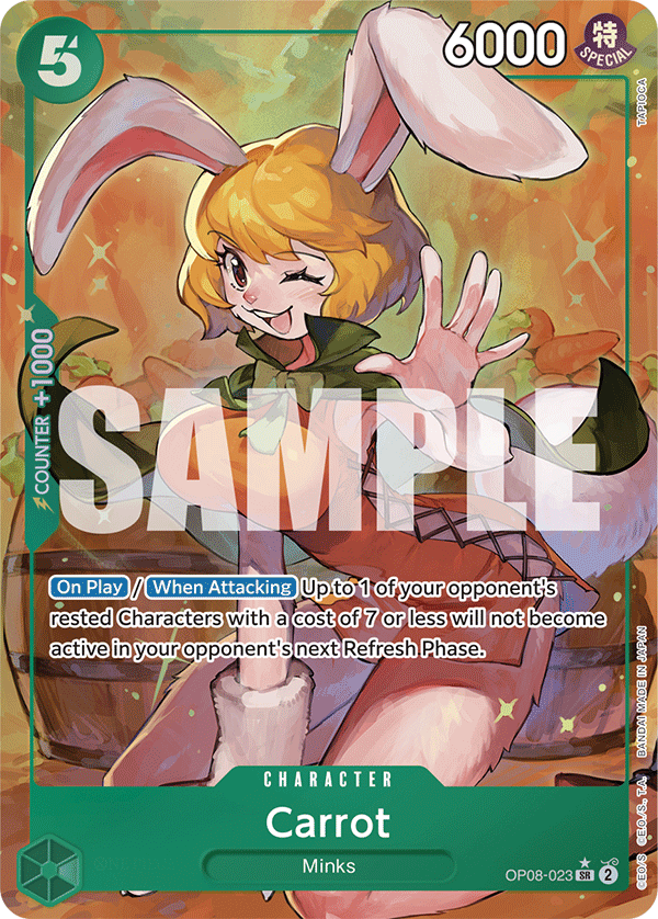 OP08-023 SR Carrot AA