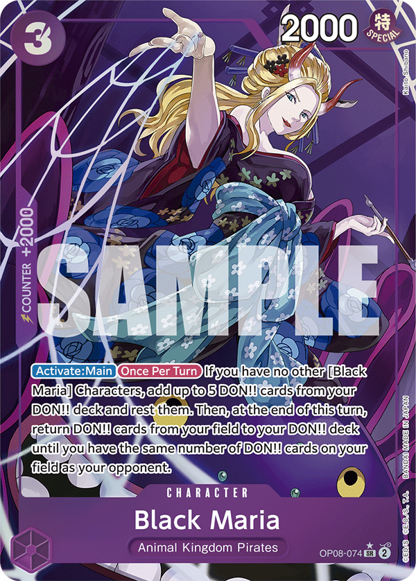 OP08-074 SR Black Maria AA