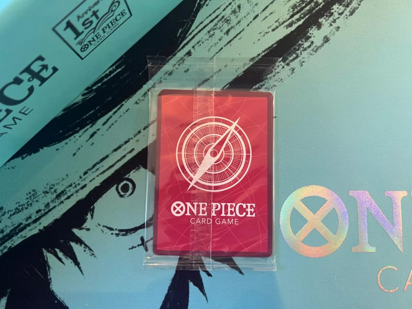 One Piece TCG - Monkey.D.Luffy Promo Rainbow Leader - Sealed Pack - 2 Cards