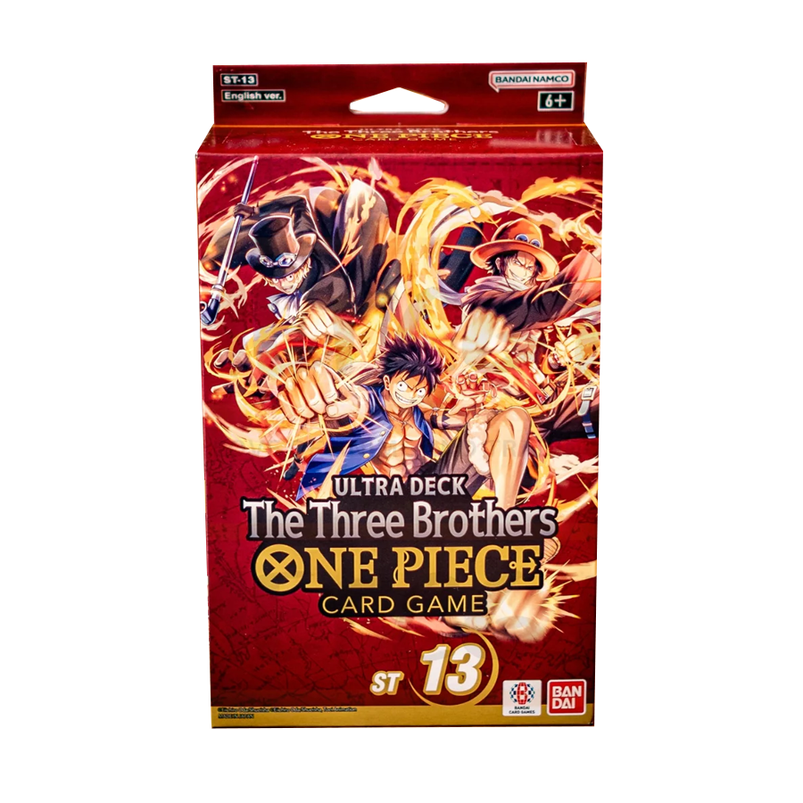 One Piece Card Game (ST13) The Three Brothers Starter Deck Tengen Treasures One Piece Card Game (ST13) The Three Brothers Starter Deck Tengen Treasures