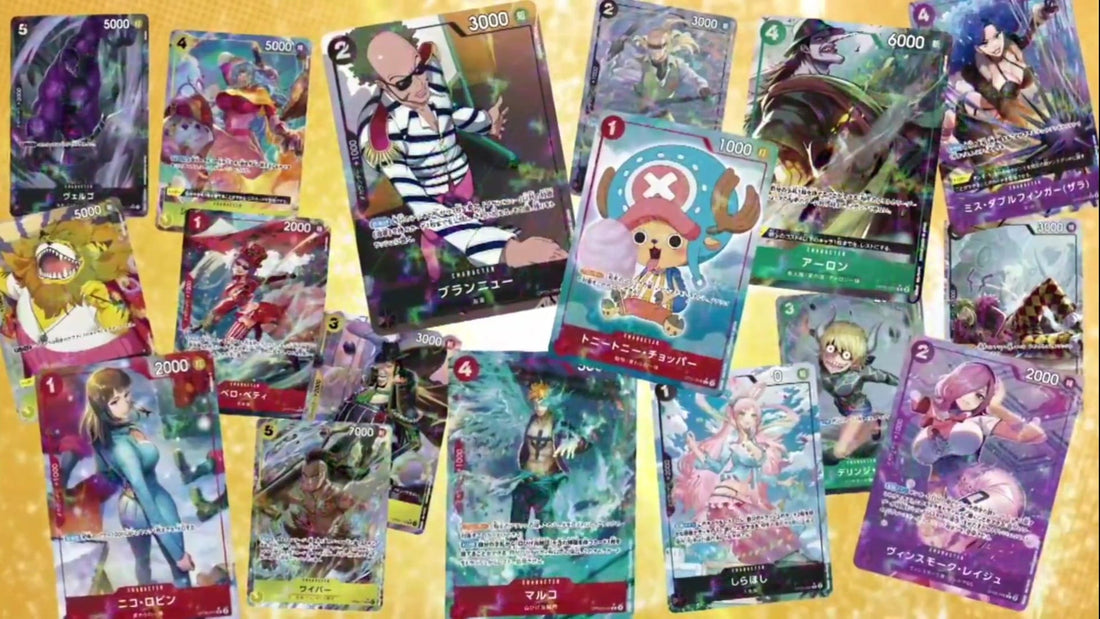 Official OPTCG Japanese PRB01 Set Promo Video Reveal!