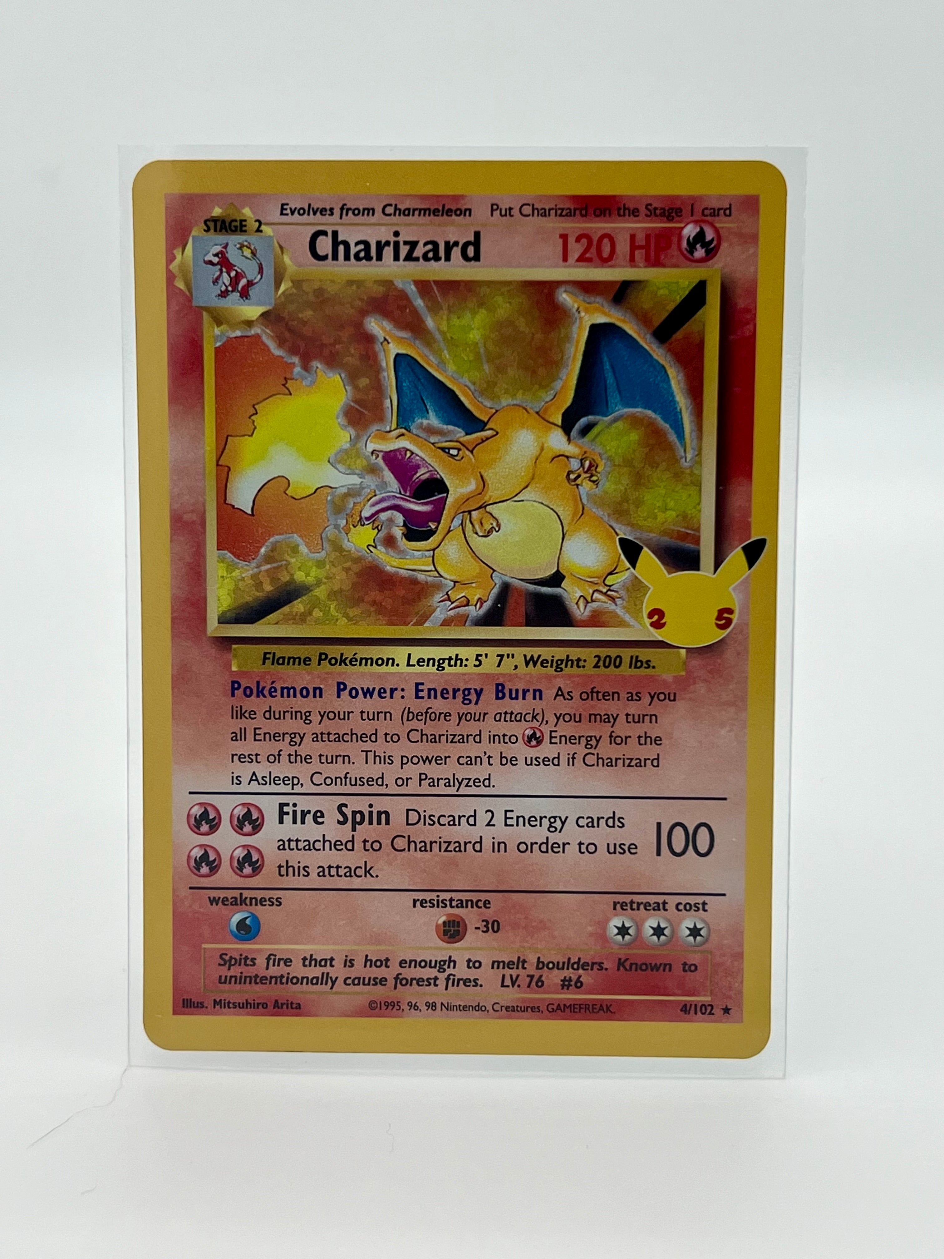 Pokemon outlets Charizard 4/102 Celebration