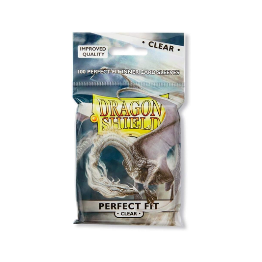 Dragon Shield Perfect Fit Sleeves Clear (100 Sleeves)