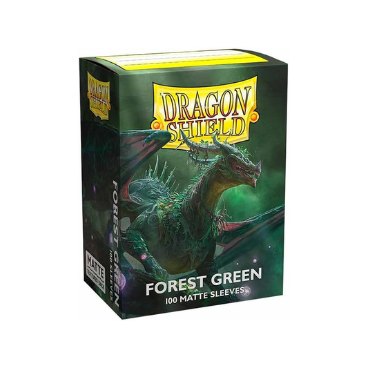 Dragon Shield Standard Sleeves Matte Forest Green (100 Sleeves)