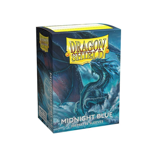 Dragon Shield Standard Sleeves Matte Midnight Blue (100 Sleeves)