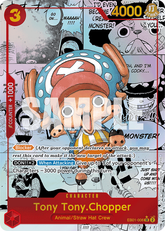 EB01-006 SR Tony Tony.Chopper MANGA