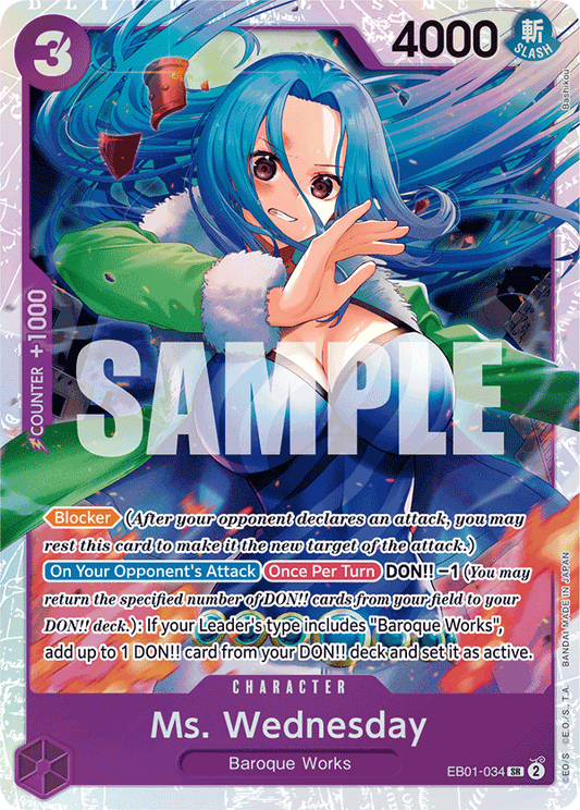 EB01-034 SR Ms. Wednesday