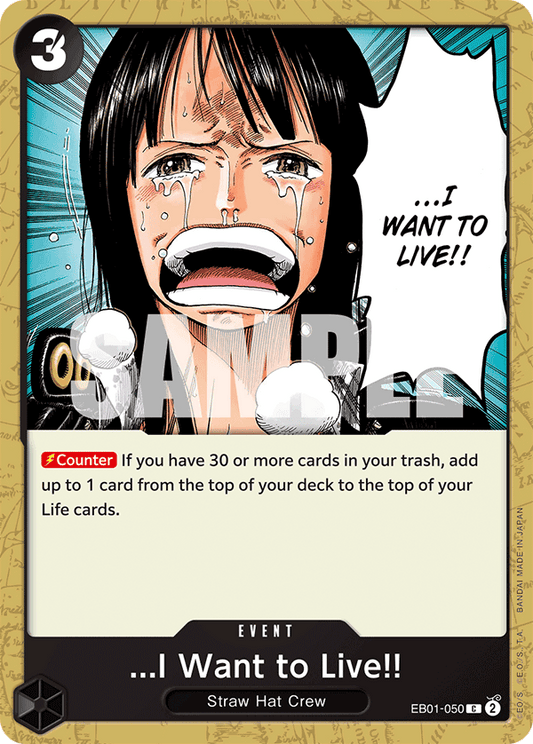 EB01-050 C ...I Want to Live!!