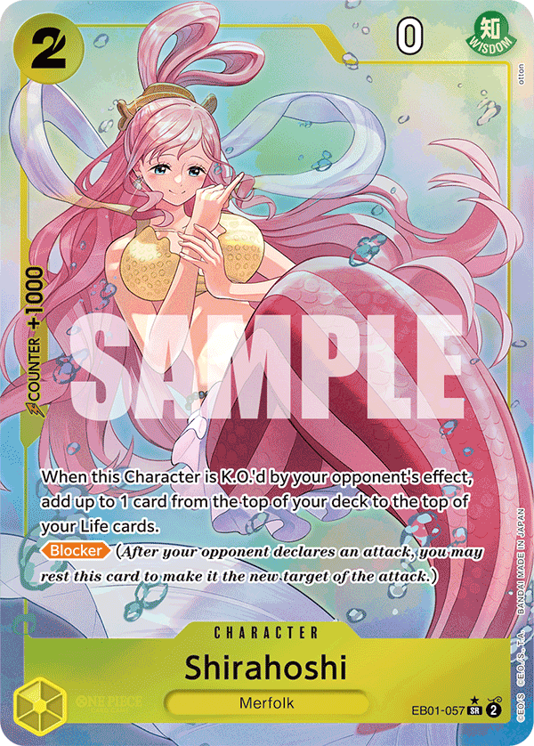 EB01-057 SR Shirahoshi AA