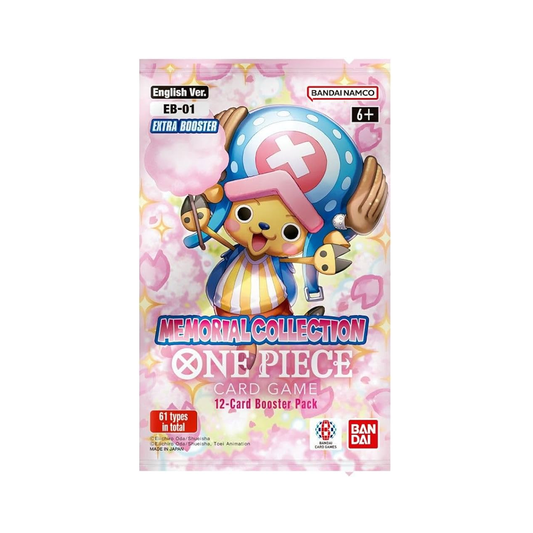 One Piece Card Game (EB-01) Memorial Collection Booster Pack