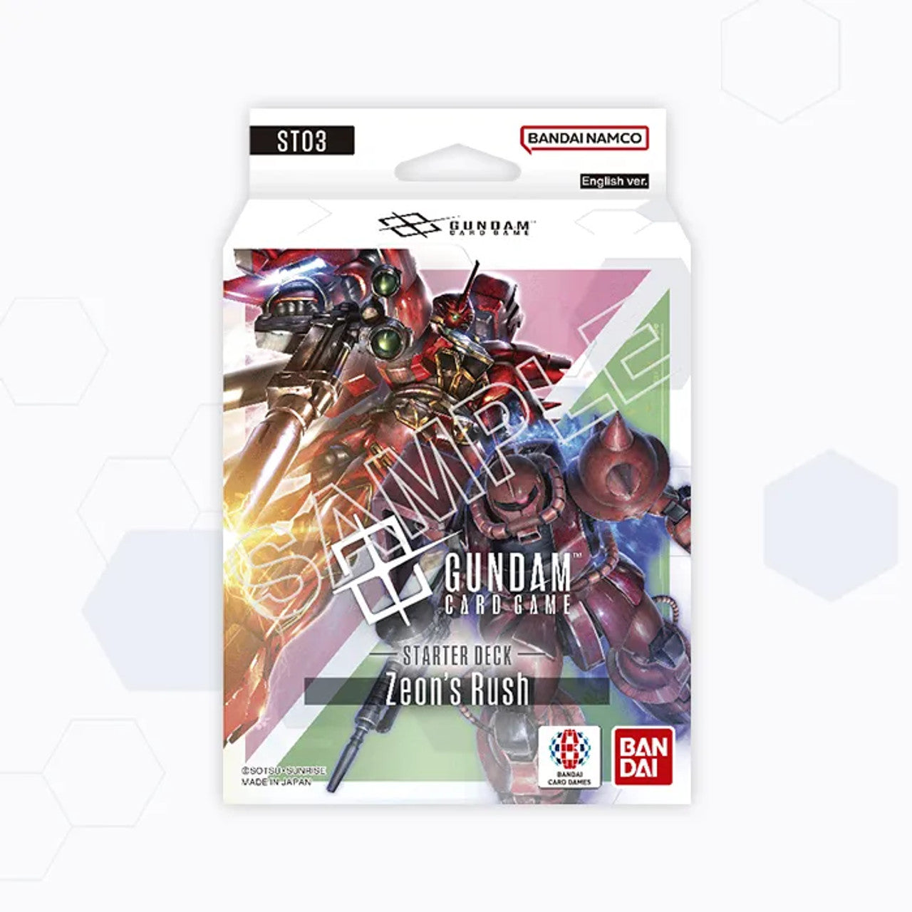 Gundam Card Game: Starter Deck (ST03) Zeon's Rush