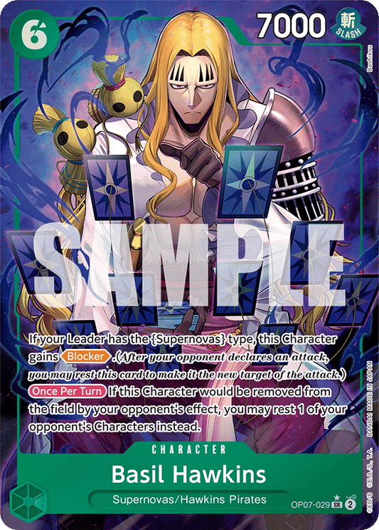 OP07-029 SR Basil Hawkins AA
