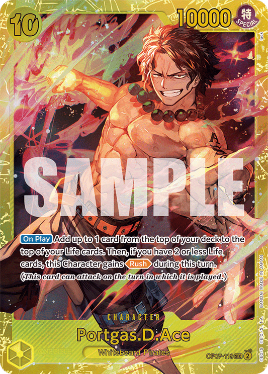 OP07-119 SEC Portgas.D.Ace