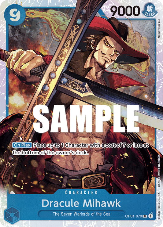 OP01-070 SR Dracule Mihawk