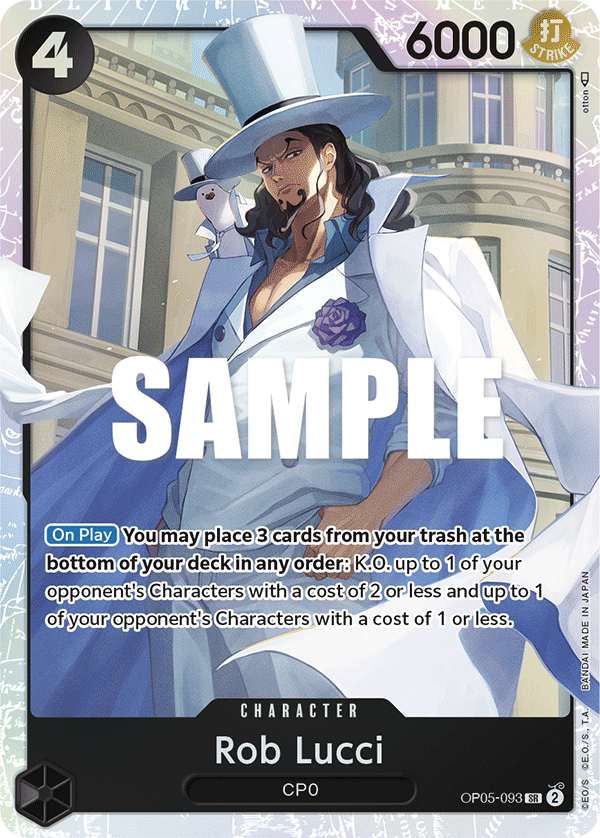 OP05-093 SR Rob Lucci