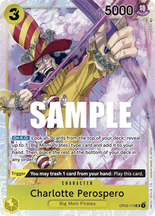OP03-113 SR Charlotte Perospero