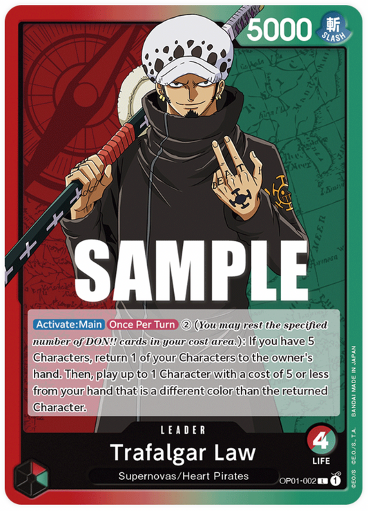 OP01-002 L Trafalgar Law
