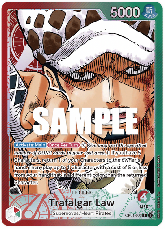 OP01-002 L Trafalgar Law AA