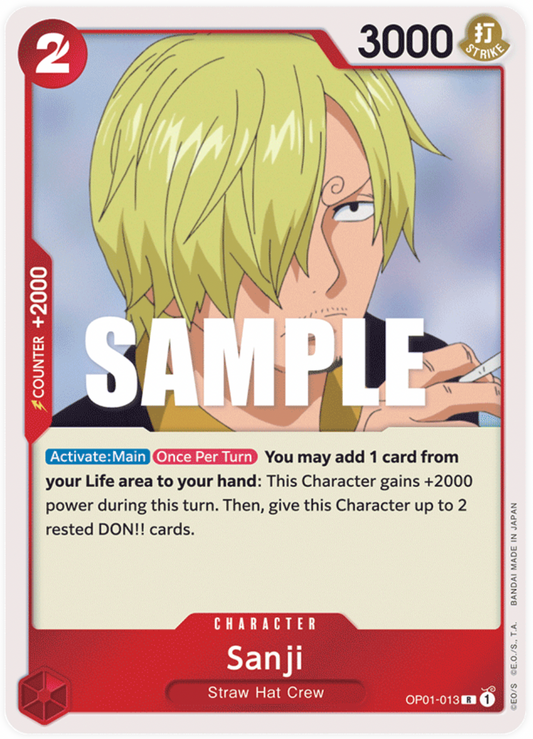 OP01-013 R Sanji